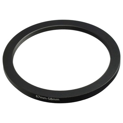 Step Down Ring Adapter 67mm auf 58mm für Sony E 18-200 mm 3.5-6.3 OSS 18-200 mm
