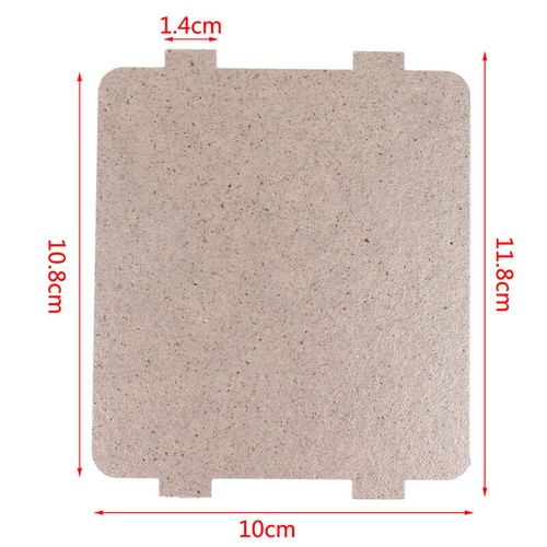 5pcs 11.8cm*10cm Spare parts mica Plates microwave ovens sheet^lk - Imagen 7 de 12