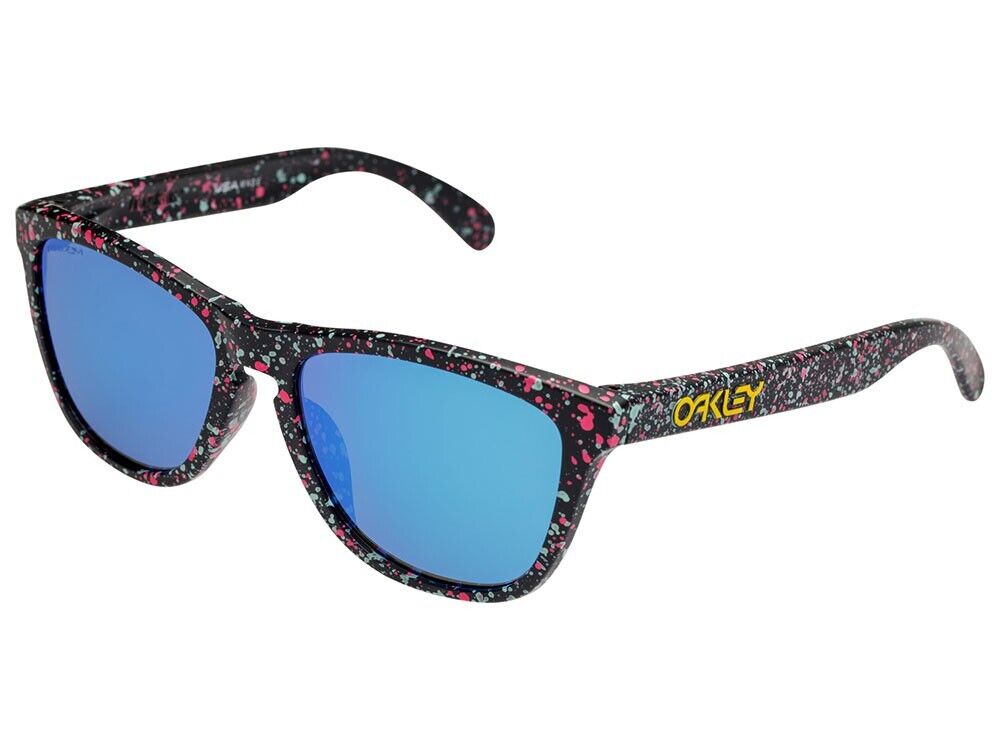 Oakley Frogskins Splatterfade Sunglasses Sapphire Asian | eBay