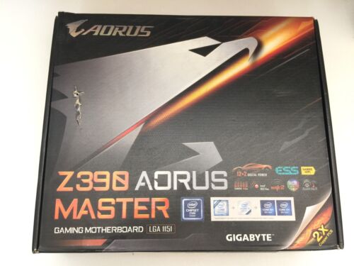 GIGABYTE Z390 AORUS MASTER LGA 1151 (300 Series) Intel Z390 SATA 6Gb/s ATX