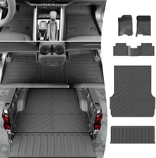 For 2023-2025 Chevy Colorado Floor Mats Truck Mat Tailgate Liner Truck Bed Mat