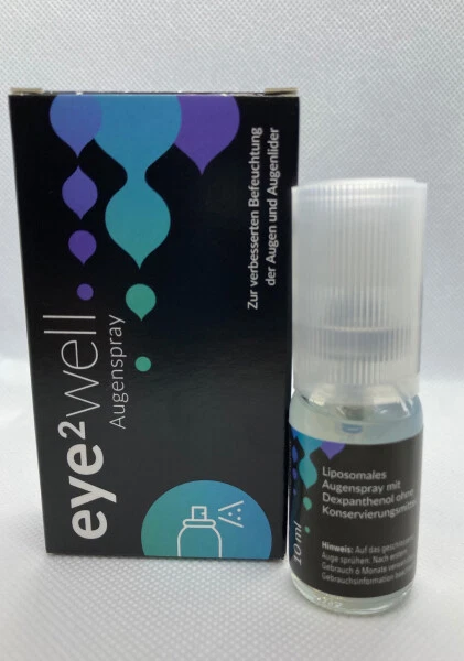 eye2well AUGENSPRAY Augenpflege trockene brennende Augen Nachbenetzung Spray