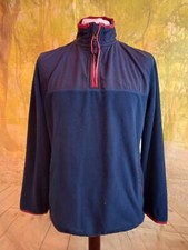 Johnnie Boden London Sweatshirt Blau 100% Polyester. UK Herren Gr. Medium