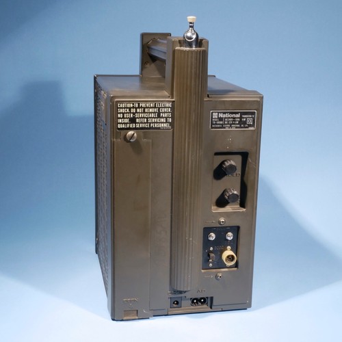 Retro National Panasonic-Black White UHF TV- Commando TR 505 * Fully Working - Picture 6 of 9
