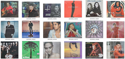 90s-00's Spanish Pop Rock Folk Music CDs: Enrique Iglesias, Thalia
