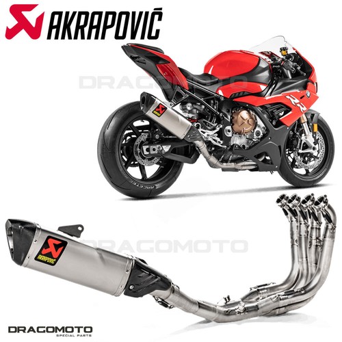 BMW S 1000 RR 2019-2025 Full exhaust AKRAPOVIC Titanium RC S-B10E10 ...