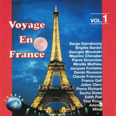 CD Various Artists - Voyage En France Vol. 1  (1994)