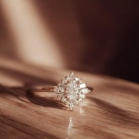 1,60 Ct Igi-Zertifizierter Im Labor GezüChteter Diamant Im Ovalschliff 14...
