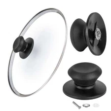 1/2× Replacement Kitchen Cookware Crock Pot Pan Lid Covers Grip Knob Anti Rust