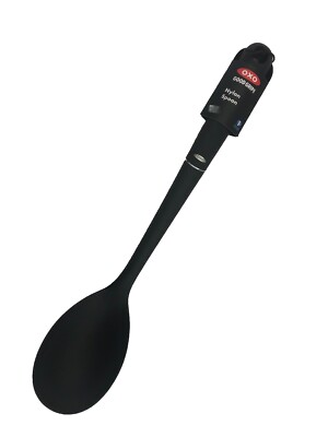 New OXO Good Grips Nylon Basting Spoon Silicone Handle Black