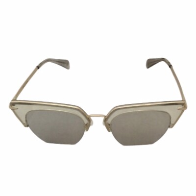 Rag & Bone Cat Eye Sunglasses Clear Gold 51mm NWT OKB7T4 | eBay display picture 1