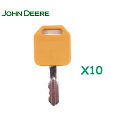 10 Ignition Key For John Deere Lawn Mower Tractor GY20680 AM131946 AM135345 Key