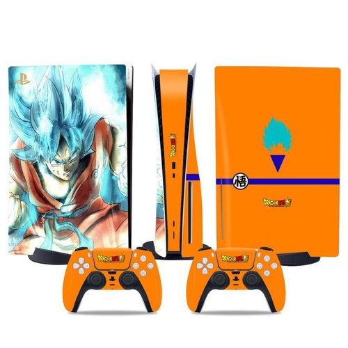 Skin Stickers PVC Decal Disk PS5 Film Wrap Dragon Ball Cartoon PS5 Standard Disc - Picture 9 of 65