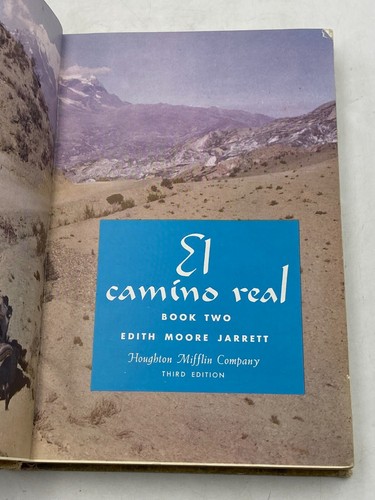 El Camino Real - Book II Third Edition - Houghton Mifflin hardcover 1961 - Picture 9 of 24