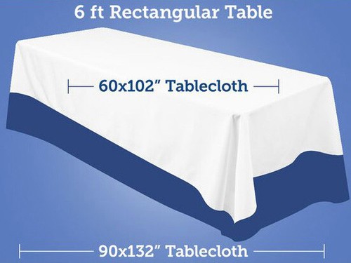 Tablecloth Satin Rectangular Seamless 60x102 Inch By Broward Linens - Picture 54 of 64