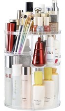 360-Degree Rotating Cosmetic Storage Box Makeup Organizer Cosmetics Storage Rack