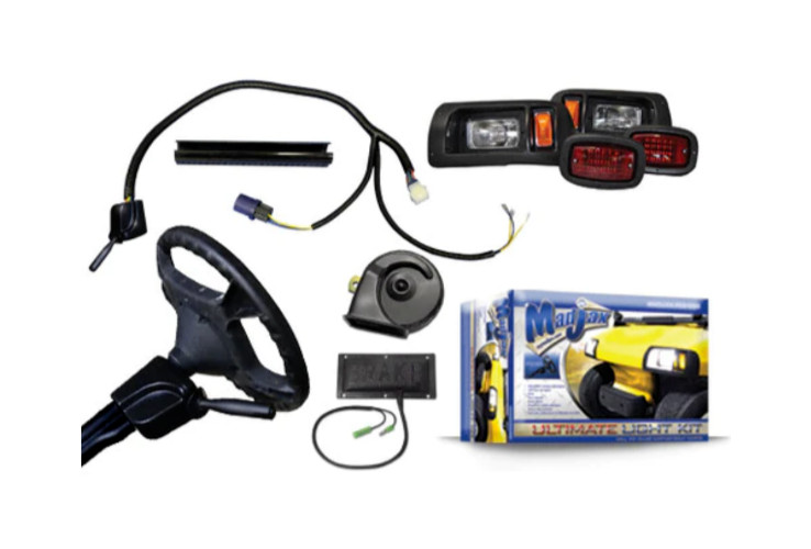 Madjax Golf Cart Ultimate Light Kit Club Car DS Golf Cart Part # 02-008