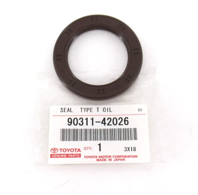 Sello de aceite del cigüeñal original OEM Toyota 90080-31022 Foto 2 de 4