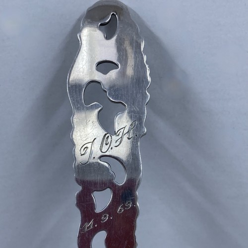 Brødrene Mylius Norway 830 Silver "Tele" Tea Caddy Spoon 5 1/8" - Picture 5 of 7