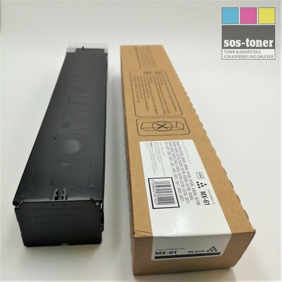 Toner Black Sharp MX2630,3050,3060,3550,3570,4050,4060,2651,3051,3551, MX61GTBA