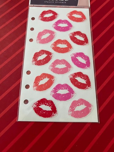 NEW PINK & RED LIPSTICK KISSES BY STICKO - FREE SHIPPING - Picture 2 of 2