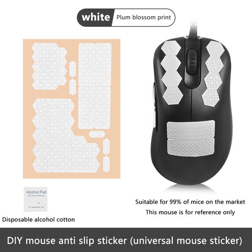 Non Slip Suck Sweat Mouse Grip Tape Skate Sticker Mice Anti-Slip Sticker _ou - Photo 20/33