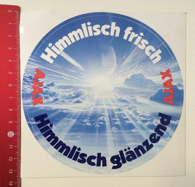 Aufkleber/Sticker: AJAX - Himmlisch Frisch Himmlisch Glänzend (27031656)