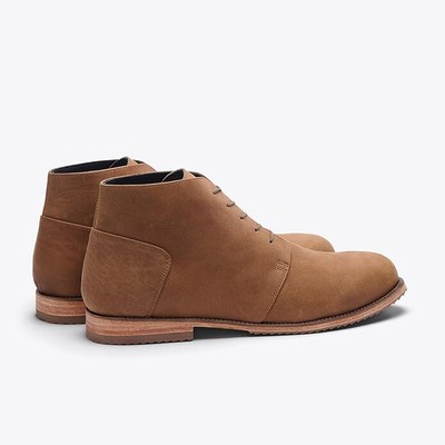 Nisolo Everyday Chukka Boot - Handmade Tobacco Leather Men display picture 1