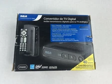 RCA DTA800B1 Digital-to-Analog TV Converter Box DTV Tuner Open Box