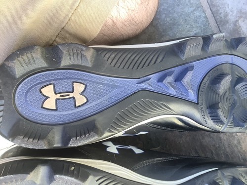 Under Armour Blue Shoes And Cleats Men’s Size 11 - Picture 8 of 13