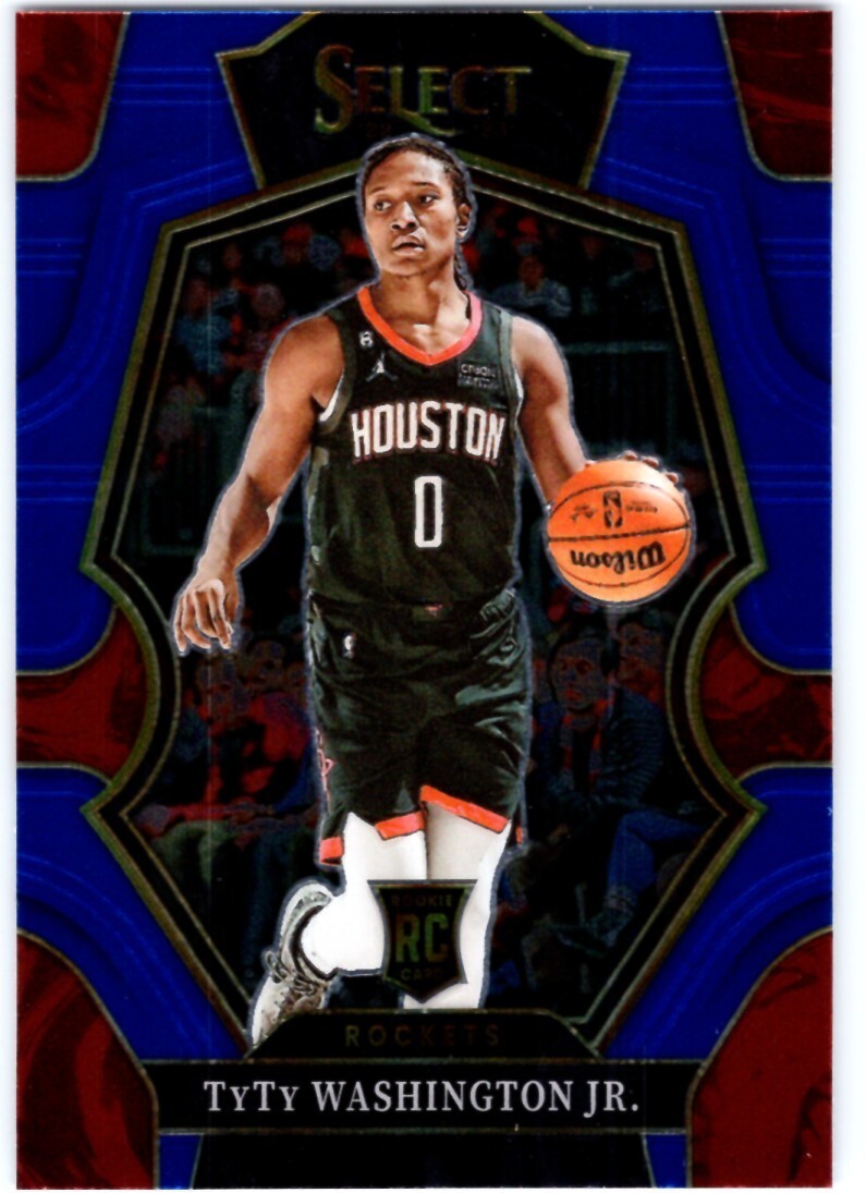 2022-23 Select Basketball TyTy Washington Jr. Premier Retail Blue
