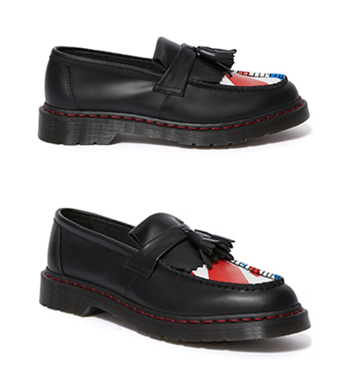 [UK9] DR.MARTENS×The Who ADRIAN ユニオンジャック Dr. Martens Men's US 10 Adrian 'The Who' Black Union Jack