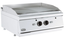 Elektro Grillplatte Chrom/Gerillt CombiSteel NEU (800x700x300 - B x T x H) 43-25