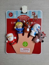 Rudolph The Red-Nosed Reindeer 5 Piece Finger Puppets