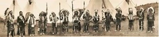 1911 The Big Chiefs, Nez Perce and Yakima Indians Native American Print 16x67