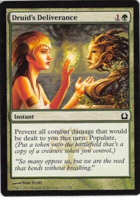 Druid's Deliverance *PLAYSET* Magic MtG x4 Return to Ravnica SP