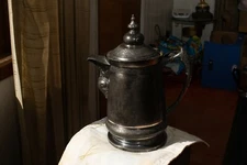 Middletown Plate Co. Quadruple Silver Plate Hard White Metal Tea Pot #124