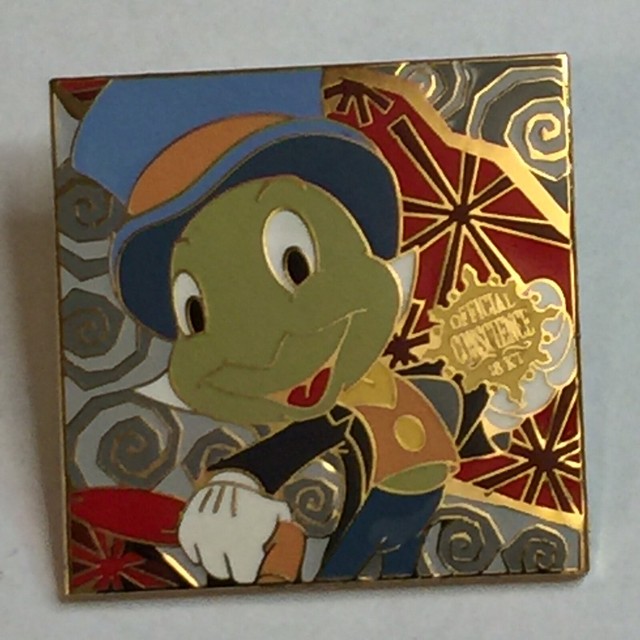 DIsney Pin Psychedelic Square Series Jiminy Cricket Disney Pin 17929