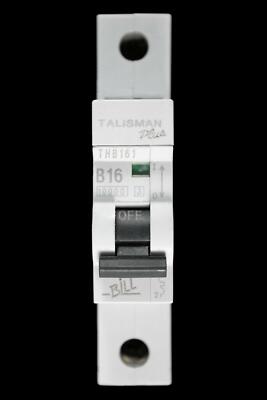 RECHNUNG 16 AMP KURVE B 10kA MCB SCHUTZSCHALTER THB161