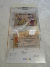 Fleer Skybox Hoops 2004-05 Hot List Game Worn Acetate Proof LeBron James