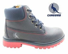 Scarpe da bambino alte invernali anfibi stivaletti scarponcini per bimbo Canguro