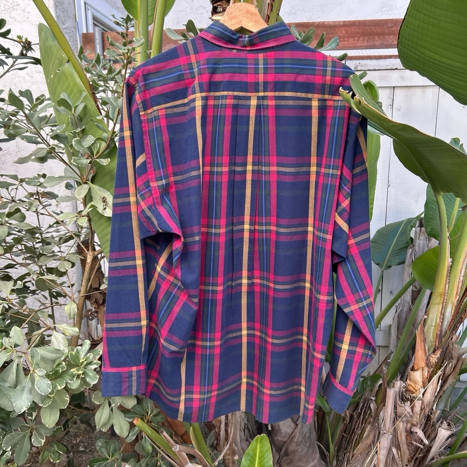 Vintage 90s Cambridge Classics Mervyn’s Button Down Checkered Shirt Men’s XXL - Image 3 of 3