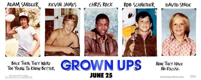 Grown Ups (2010)_1 Film Filmplakat Leinwand ikonisches Design