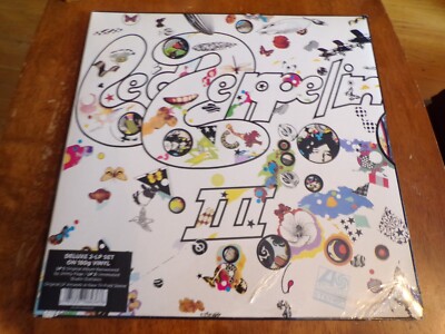 Led Zeppelin III Deluxe 2LP 180 Gram Remastered Sealed 2015