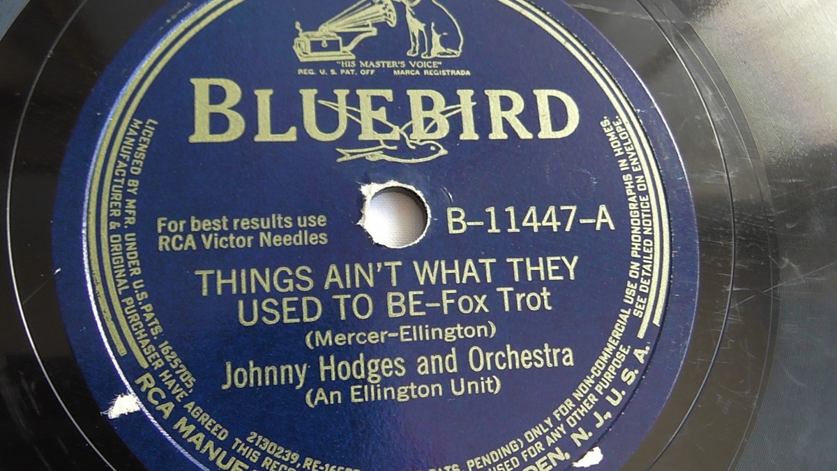 Johnny Hodges - 78rpm single 10-inch – Bluebird #B-11447