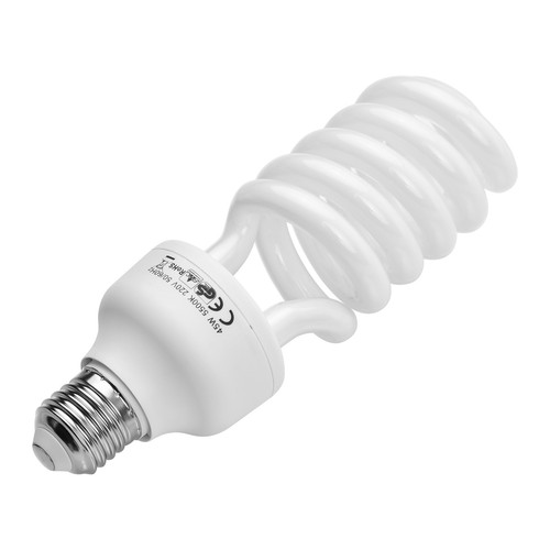 Andoer Spiral Fluorescent Light 45W 5500K Daylight E27 Socket for E5U2 - Picture 6 of 8