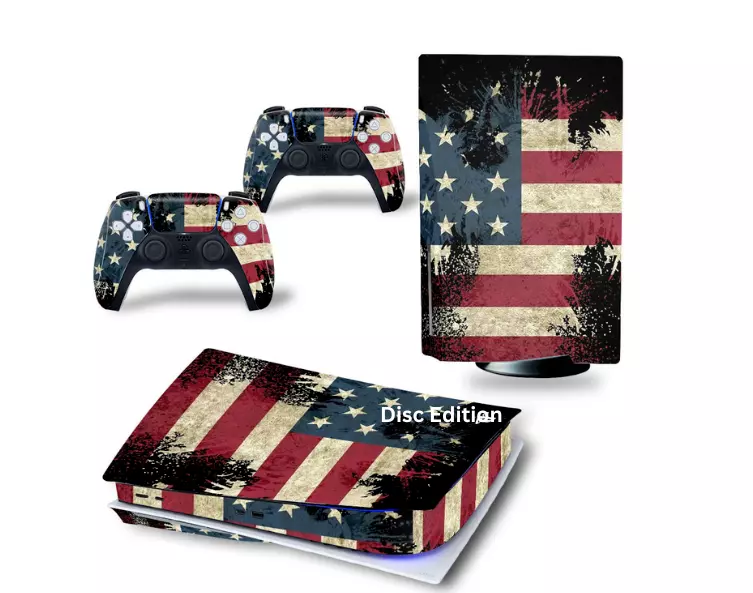 Argentina Flag Distressed PS5 Bundle Skin