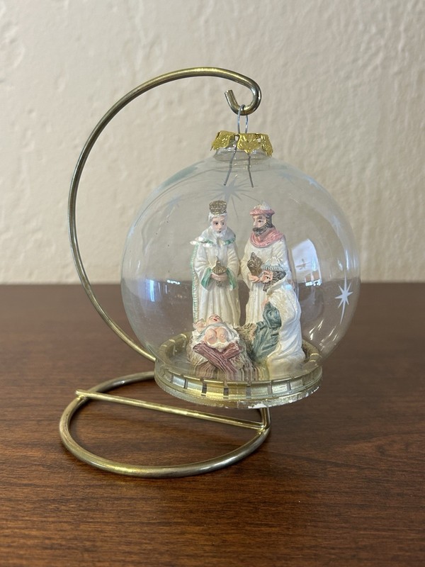 1994 House of Lloyd Three Kings Christmas Ornament in Box with Stand