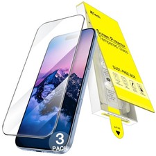JETech Screen Protector for iPhone 17 6.3Inch, OneStep Easy Installation with...