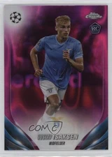 2023-24 Topps Chrome UEFA Club Competitions Gustav Isaksen #200 Rookie RC 12an